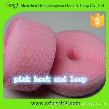 One Wrap Hook & Loop Fastening Tape-Pink